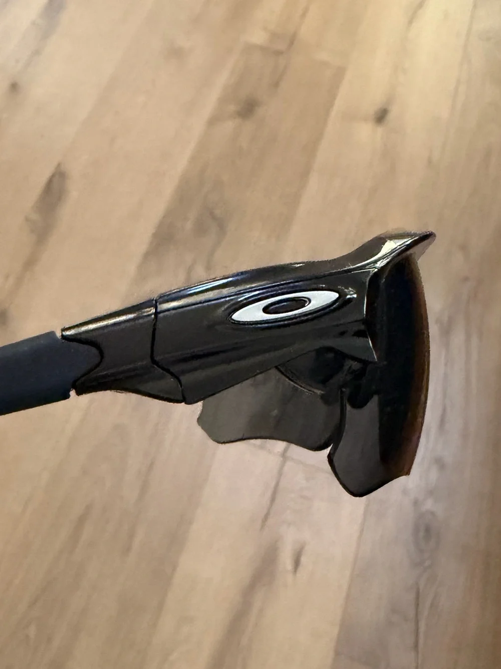 Oakley Flak Draft Polished Black/Gray Sunglasses OO9364-0167 NWOT No Case